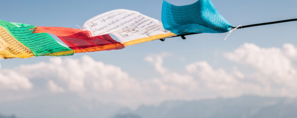 drapeaux tibétains
